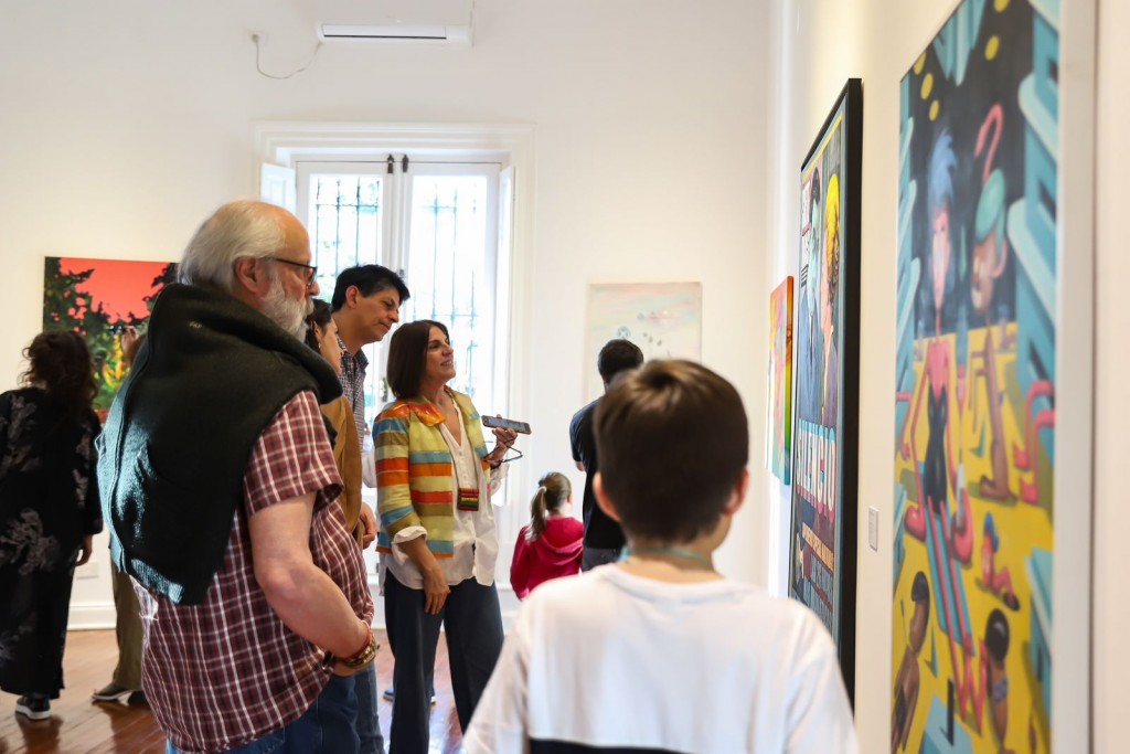 Continúa La Muestra Artística Del Salón Del Félix En Vicente López 