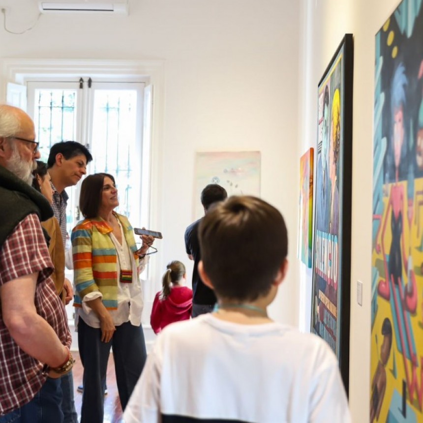 Continúa La Muestra Artística Del Salón Del Félix En Vicente López 