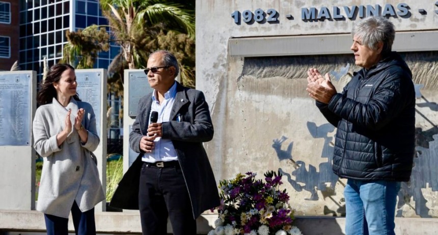 Vicente López Homenajeó A Los Héroes De Malvinas