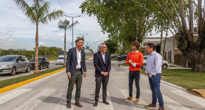 Tigre / San Fernando: Katopodis Y Nardini Inauguraron Tramo Renovado De La Ex197 Junto A Intendentes