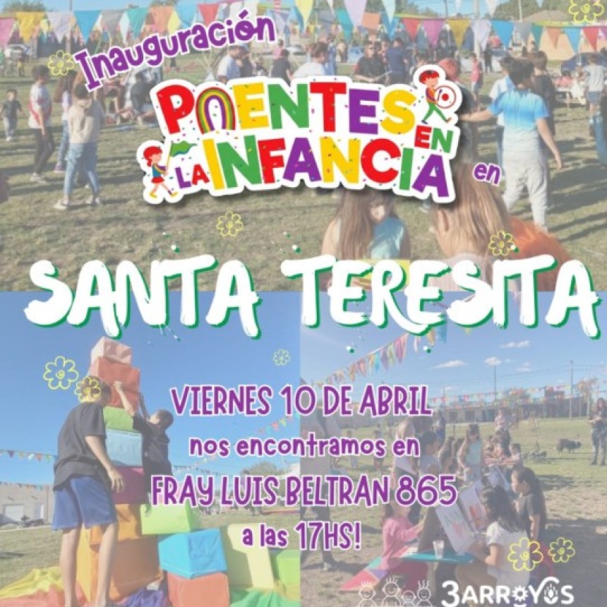 Puentes En La Infancia Extiende Sus Pol&iacute;ticas P&uacute;blicas: Nueva Sede En Santa Teresita