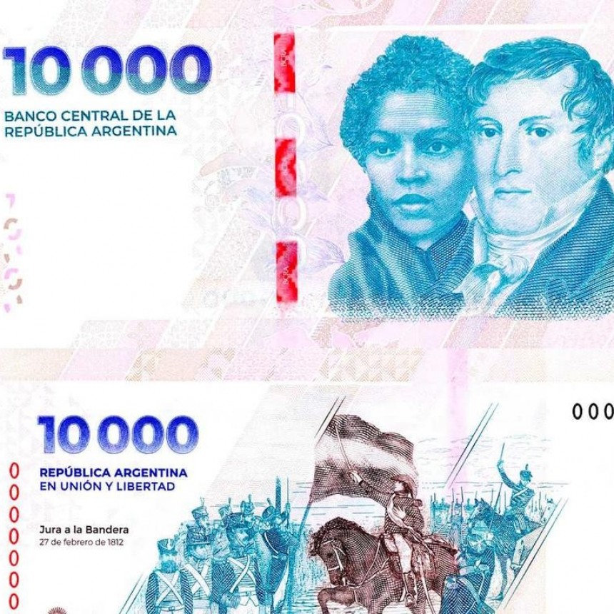 Ya Circula El Nuevo Billete De $10.000: Cómo Detectar Uno Falso