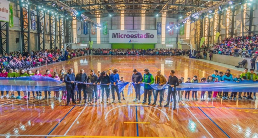 San Fernando Inauguró El Microestadio Del Polideportivo N°2