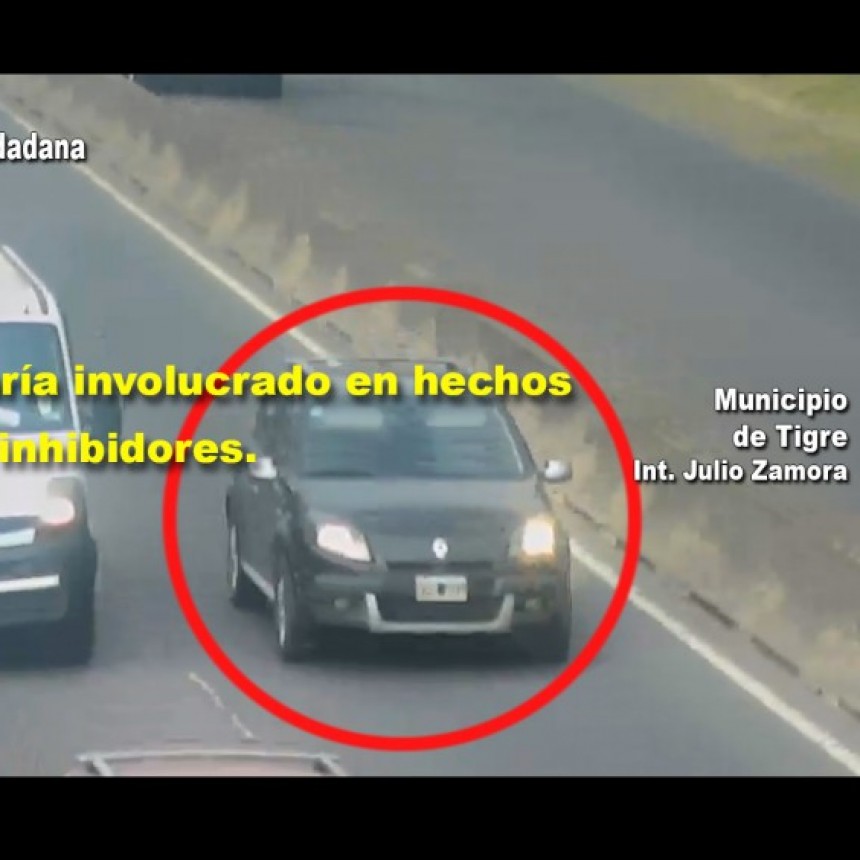 En Tigre El Cot Permitió Detener A Un Vehículo Con Pedido De Secuestro, Involucrado En Robos En Centros Comerciales