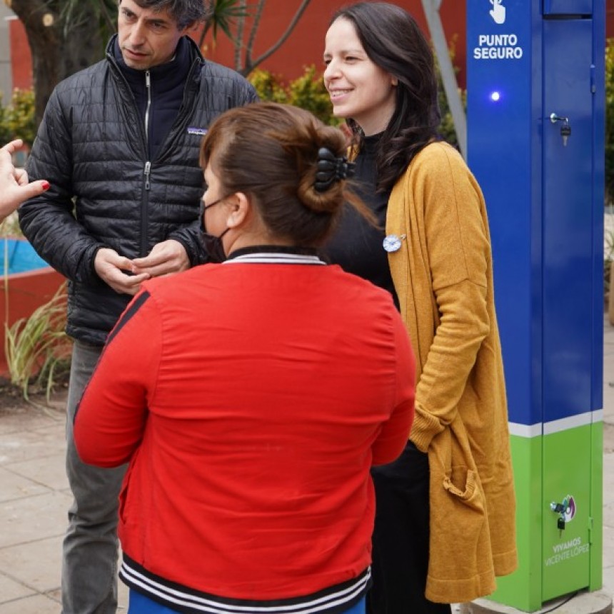 Vicente López Ya Instaló 100 Puntos Seguros