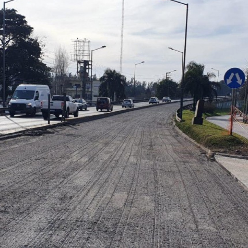Continúan Las Obras De Repavimentación En El Puente De General Pacheco