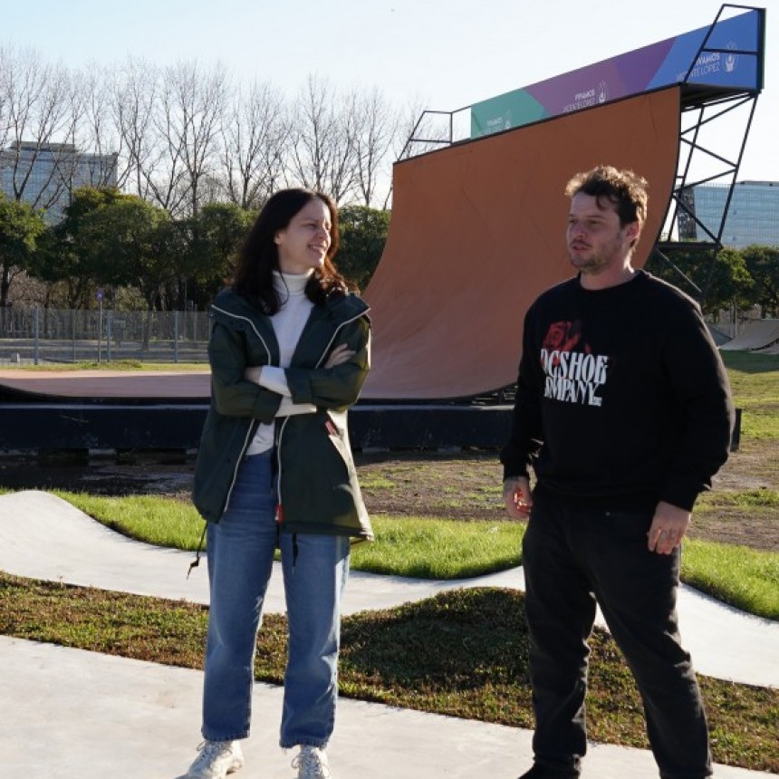Vicente López Inaugura Una Nueva Pista De Deportes Extremos
