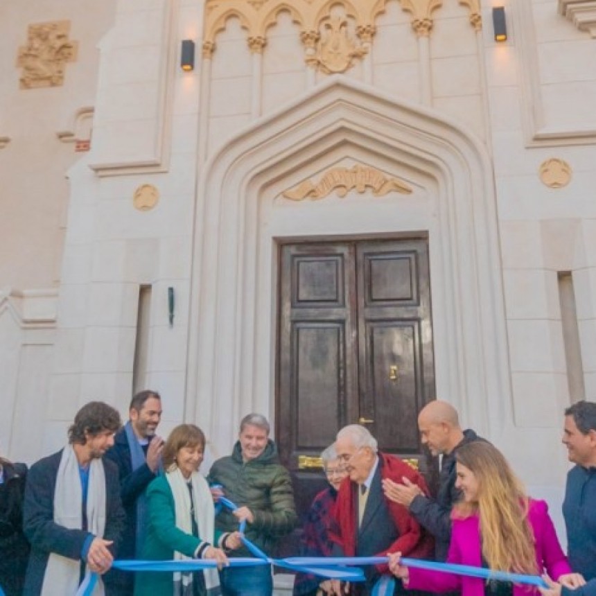 San Fernando: El Intendente Juan Andreotti Inauguró La Restauración Del Palacio Belgrano-Otamendi