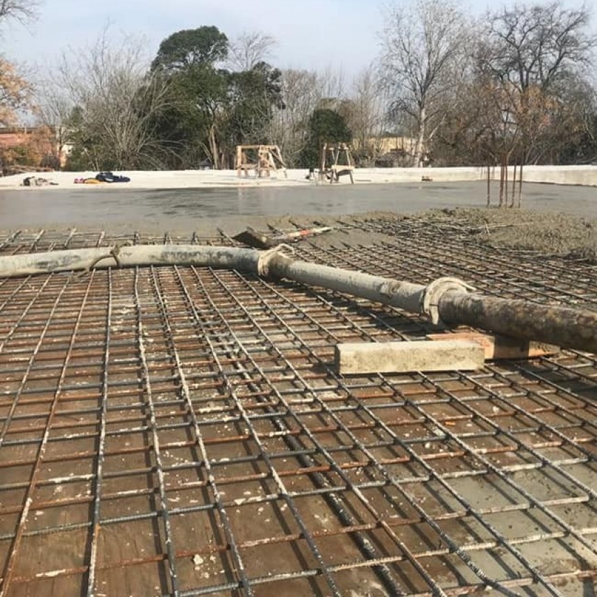 AVANZA LA OBRA DEL EDIFICIO DE LA ESCUELA SECUNDARIA