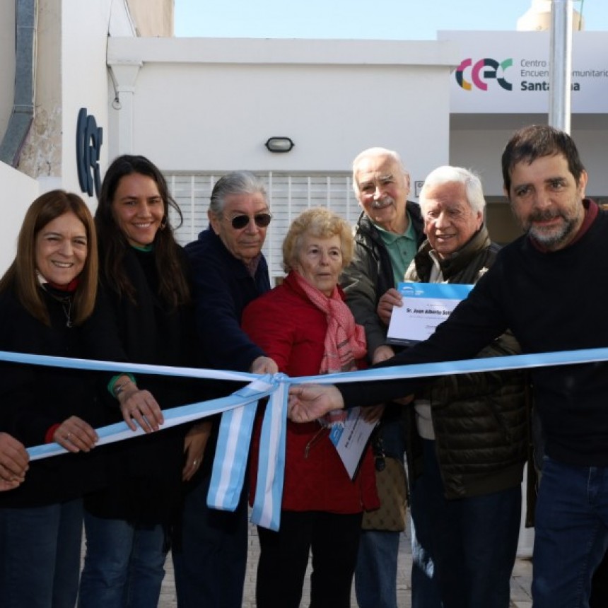 Fernando Moreira Inauguró Un Nuevo Centro De Encuentro Comunitario En San Andrés
