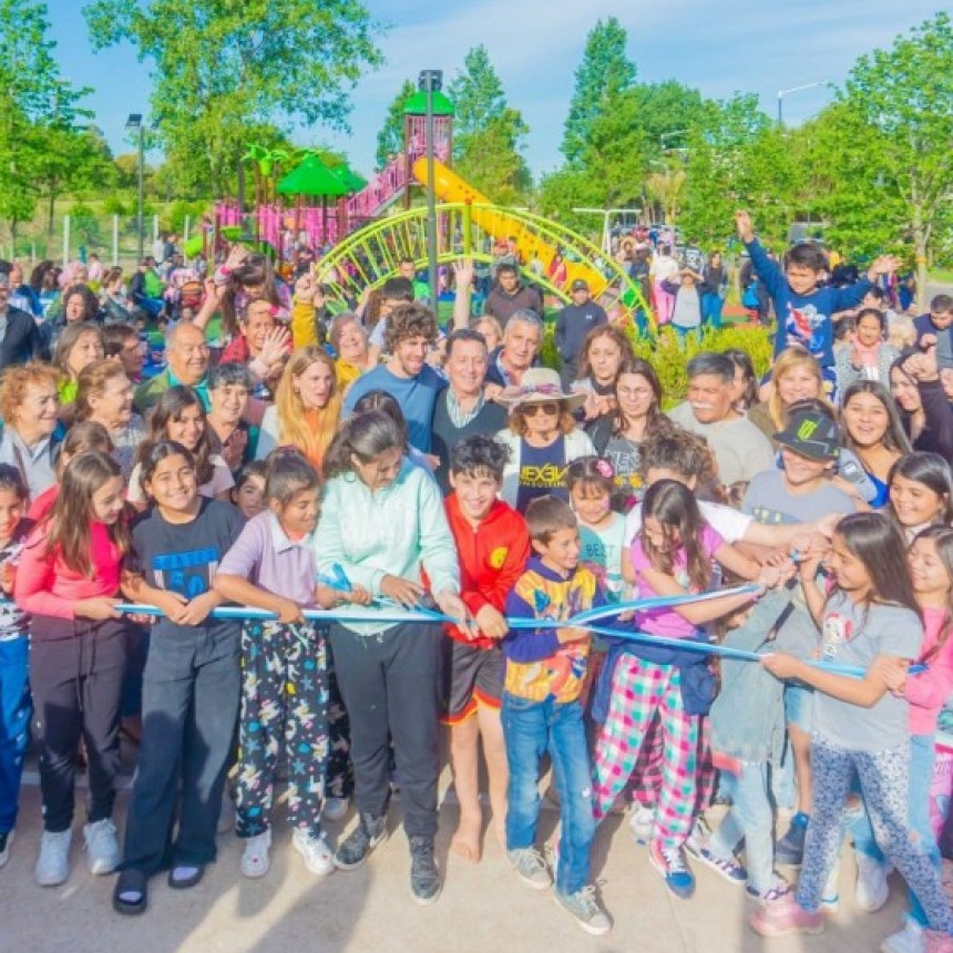 En San Fernando Juan Andreotti Inauguró El Nuevo Parque Gilardoni Del Barrio Villa Jardín