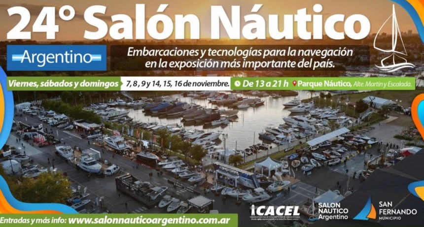 Vuelve El &ldquo;Sal&oacute;n N&aacute;utico Argentino&rdquo; A San Fernando