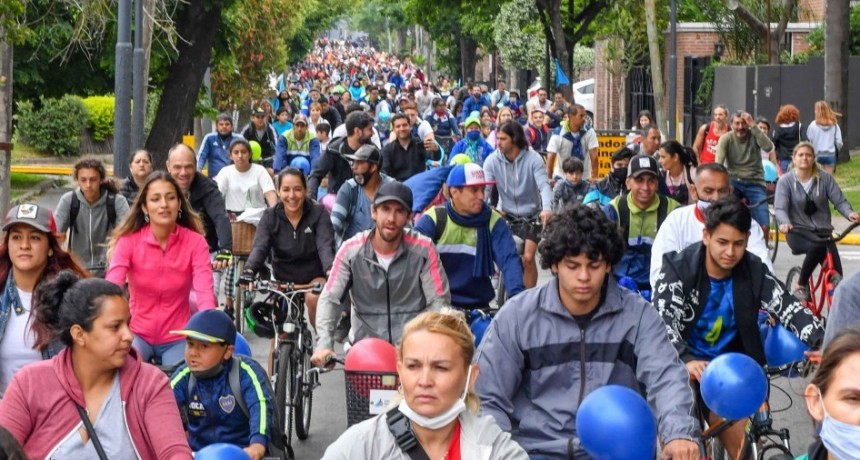 Más De 3 Mil Vecinos Disfrutaron La Tradicional Bicicleteada Familiar De San Fernando