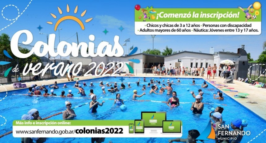 San Fernando Inició La Inscripción Para Sus Colonias De Verano 2022