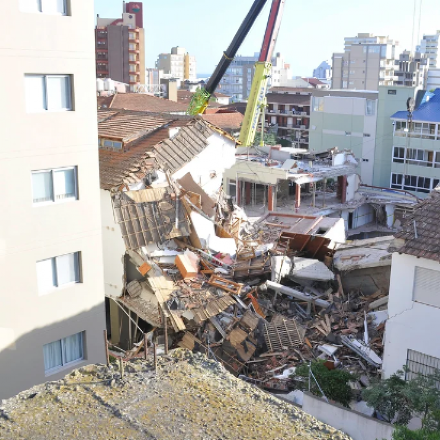 Se Realizan Hoy Las Pericias En El Derrumbe En Villa Gesell